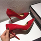 Red stilettos only★