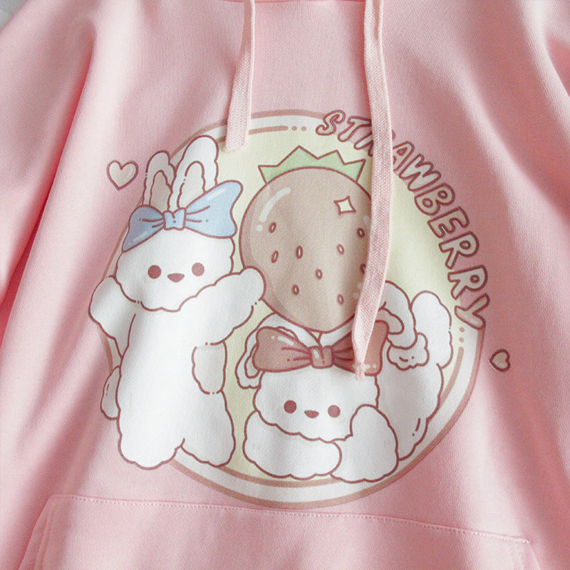 Strawberry Girls Hoodie★