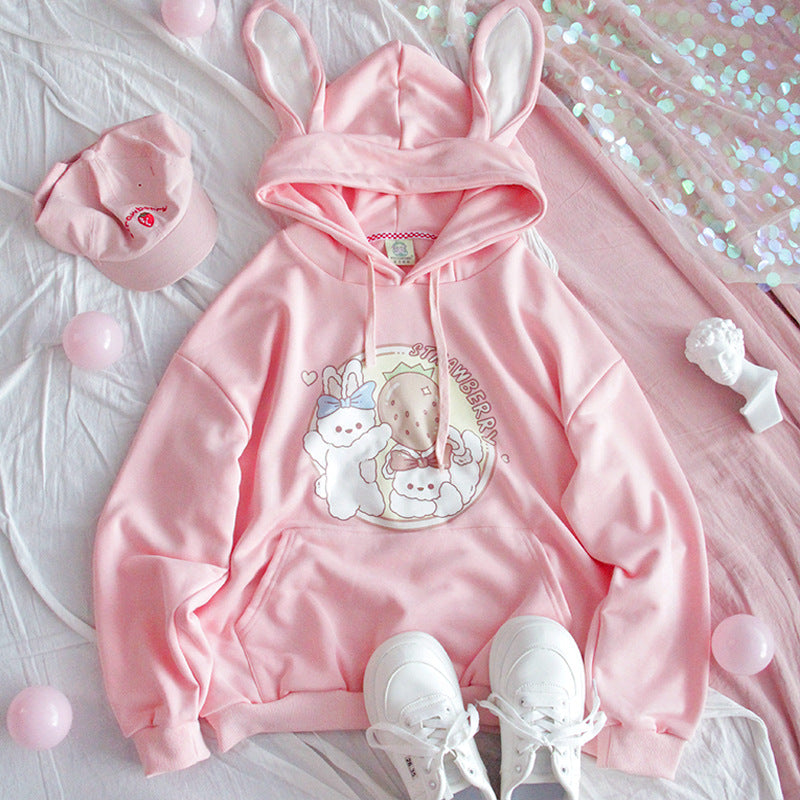 Strawberry Girls Hoodie★