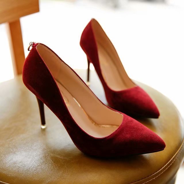 Red stilettos only★