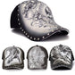 Personalized Stylish Print Dragon Sun-poof Peaked Cap