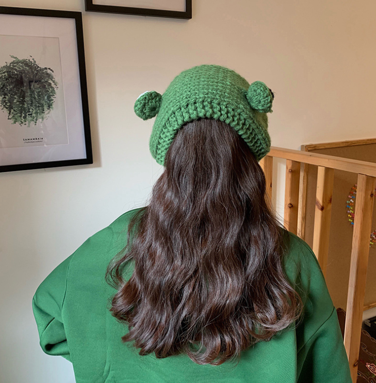 Woolen Froggy Hat★