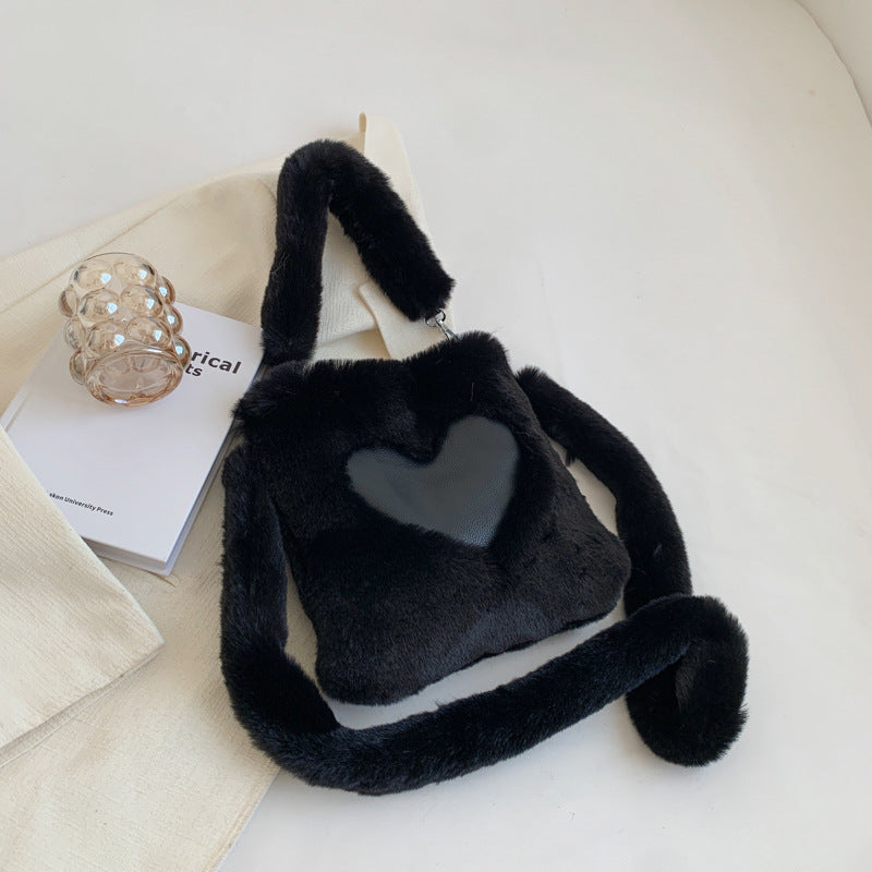 Autumn And Winter Love Shoulder Bag Portable Maomao