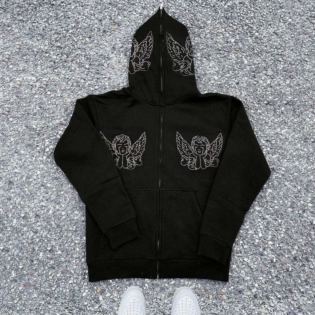 Graphic zip ups★