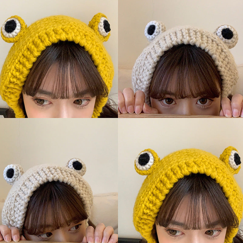 Woolen Froggy Hat★