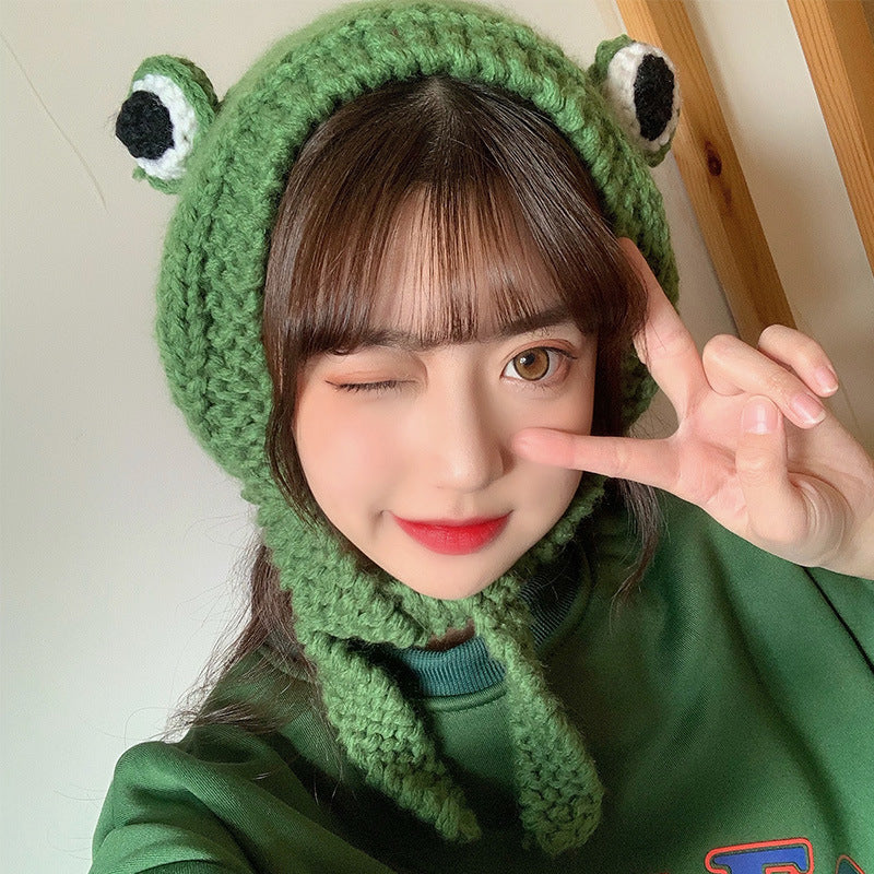 Woolen Froggy Hat★