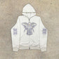 Graphic zip ups★