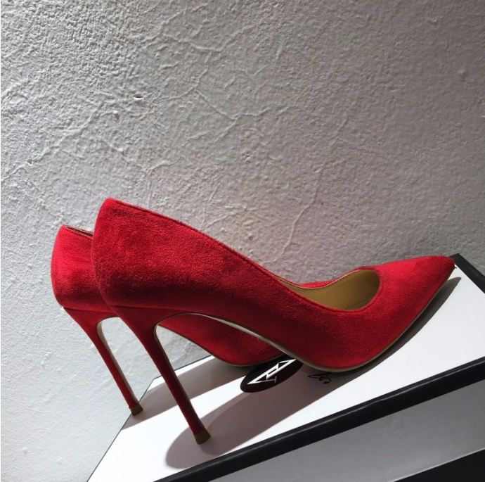 Red stilettos only★