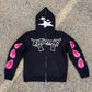 Graphic zip ups★