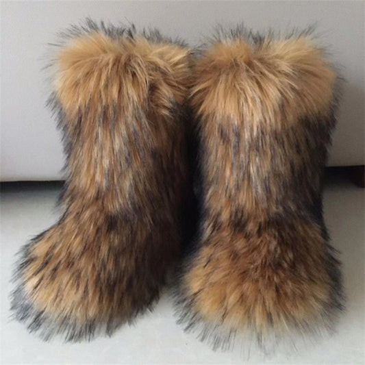 Fur boots★