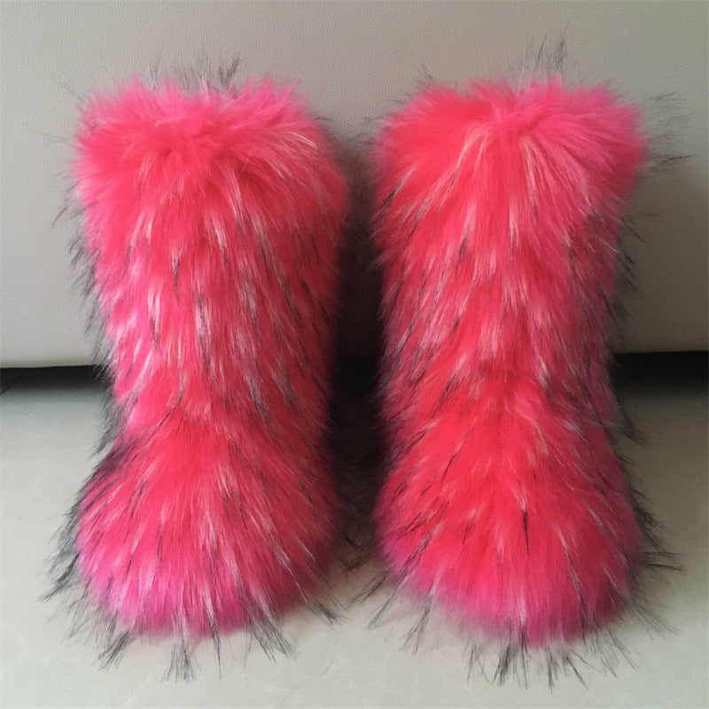 Fur boots★