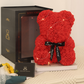 Valentine's Day Gift Rose Bear Eternal Flower Rose Teddy Bear PE Foam Bear 25cm Valentines Day